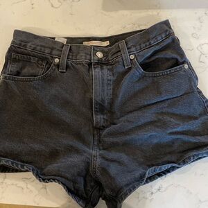 Levi’s High Waisted Mom Shorts